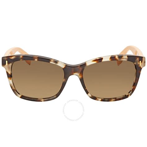 fendi 0086 s|Fendi Brown Gradient Rectangular Ladies Sunglasses FF 0086/S .